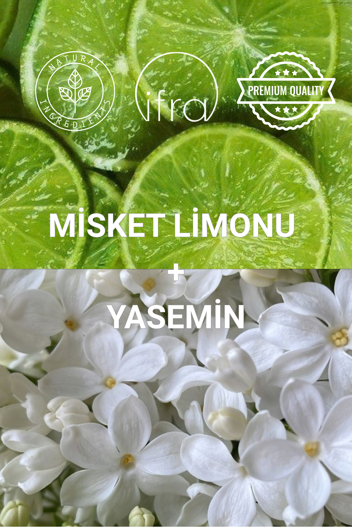 Misket Limon + Yasemin Çiçekli Çubuklu Oda Kokusu | Lime Jasmine Diffuser