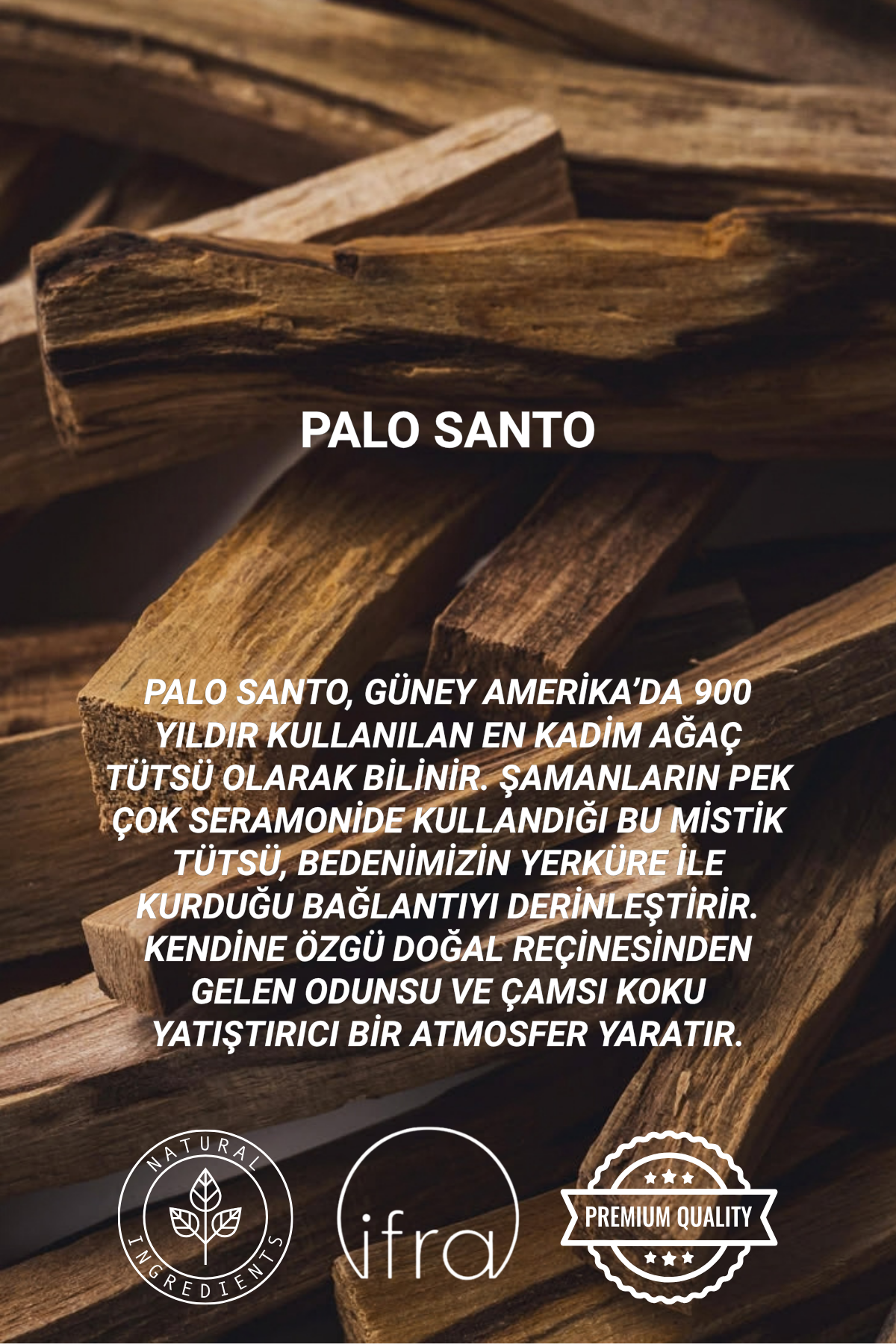 Palo Santo Çubuklu Oda Kokusu | Palo Santo Diffuser