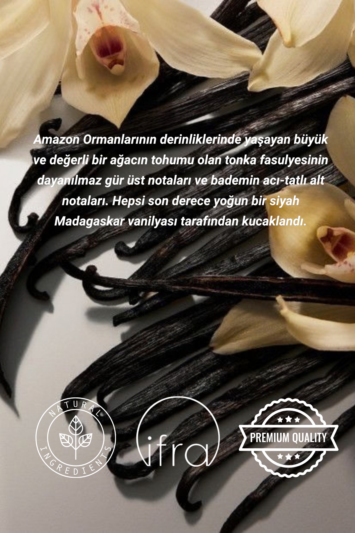 Siyah Vanilya + Tonka Fasülyesi Çubuklu Oda Kokusu | Black Vanilla + Tonka Diffuser
