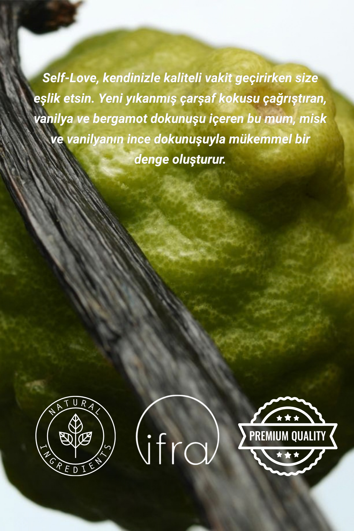 Vanilya + Bergamot Çubuklu Oda Kokusu | Self Love Diffuser