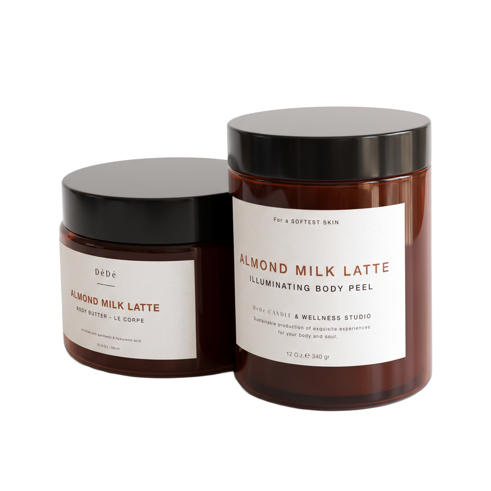 Almond Milk Latte Duo