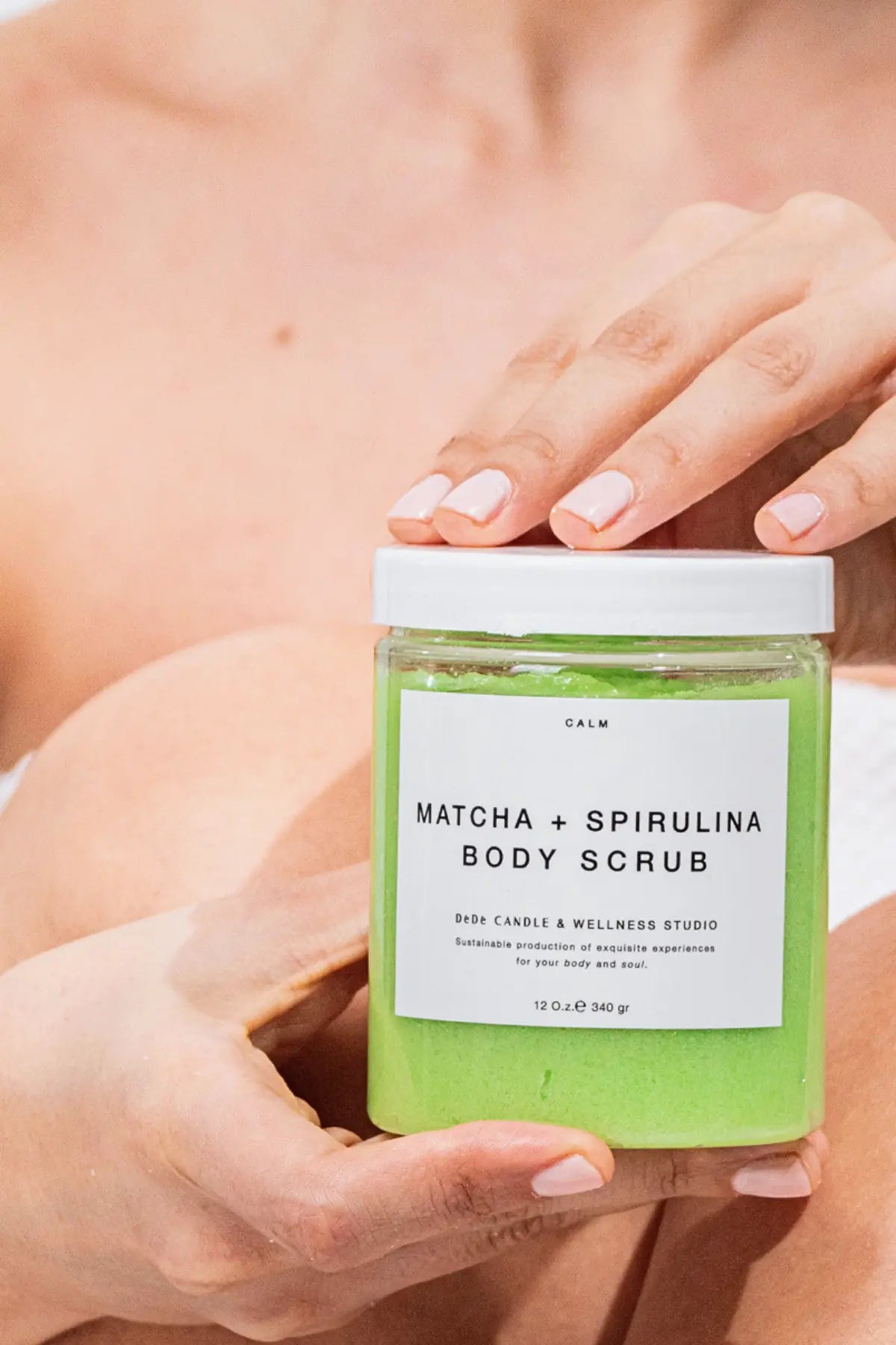 Matcha + Spirulina Body Scrub | Arındırıcı, Köpüren Formda Vücut Peelingi