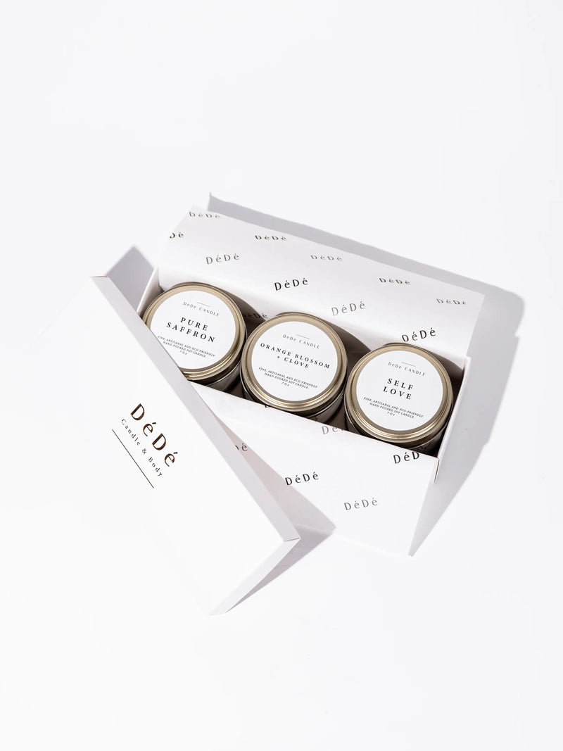 3'lü Mum Keşif Seti | Candle Discovery Trio