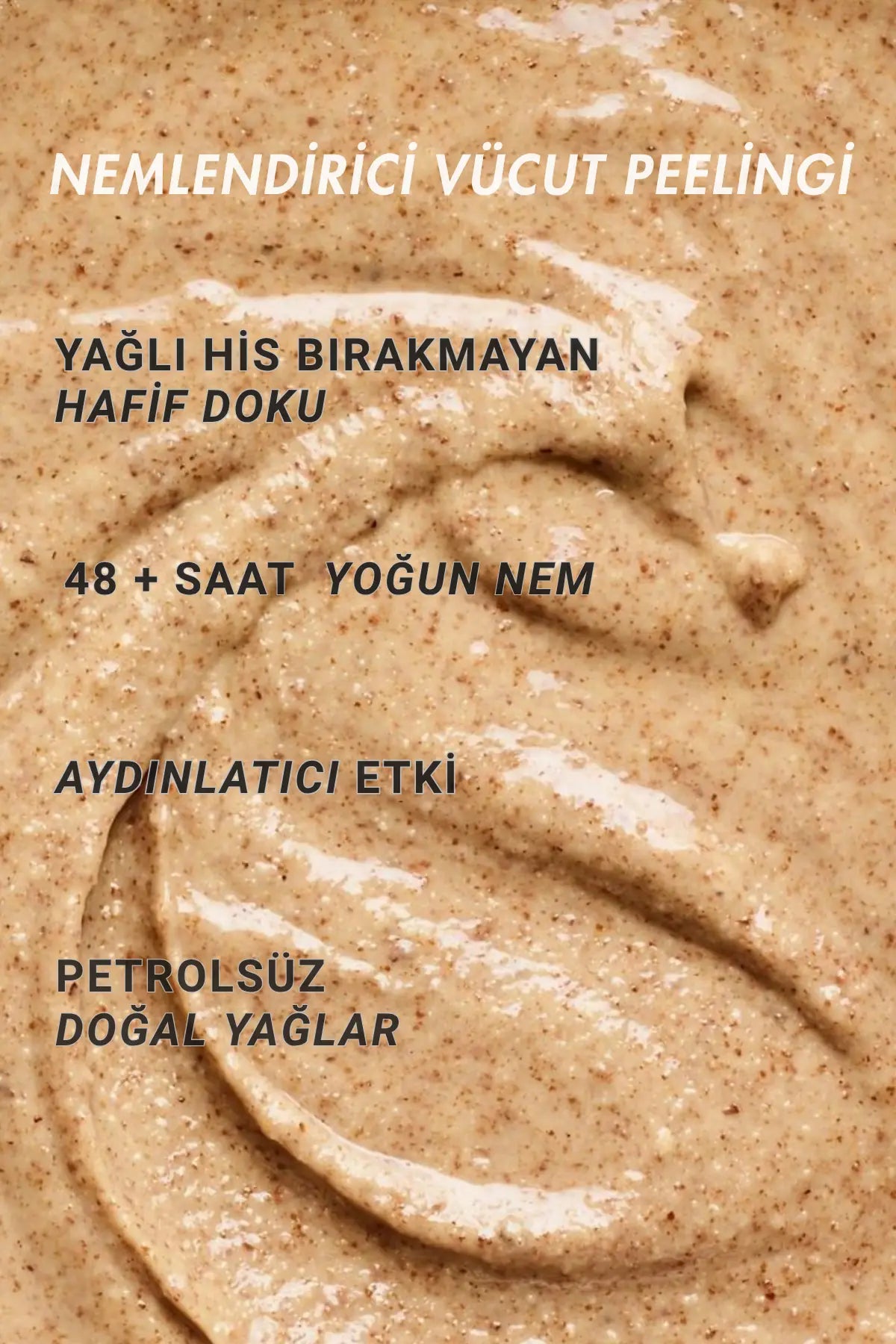 Almond Milk Latte Aydınlatıcı Body Peeling & Scrub | Illuminating Body Peel