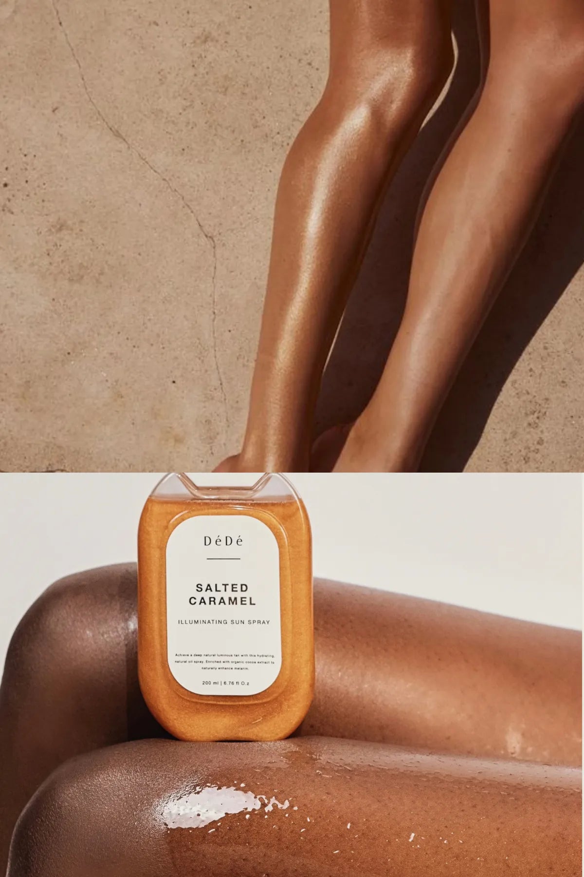 Çok Amaçlı  Işıltılı Yağ & Bronzlaştırıcı |  Salted Caramel