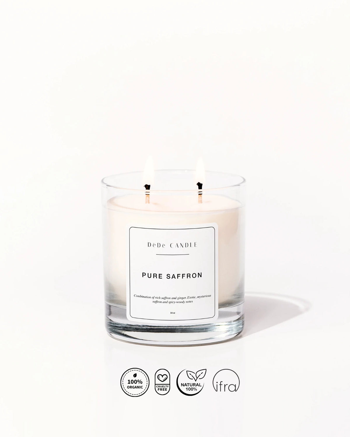 Pure Saffron | Safran Fine & Artisanal Candle