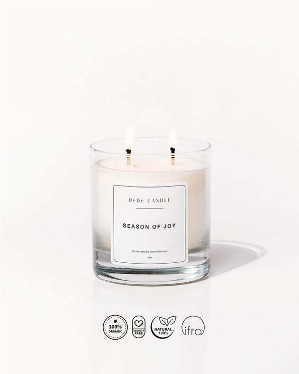 Season of Joy - Organik Kokulu Mum | Fine & Artisanal Candle