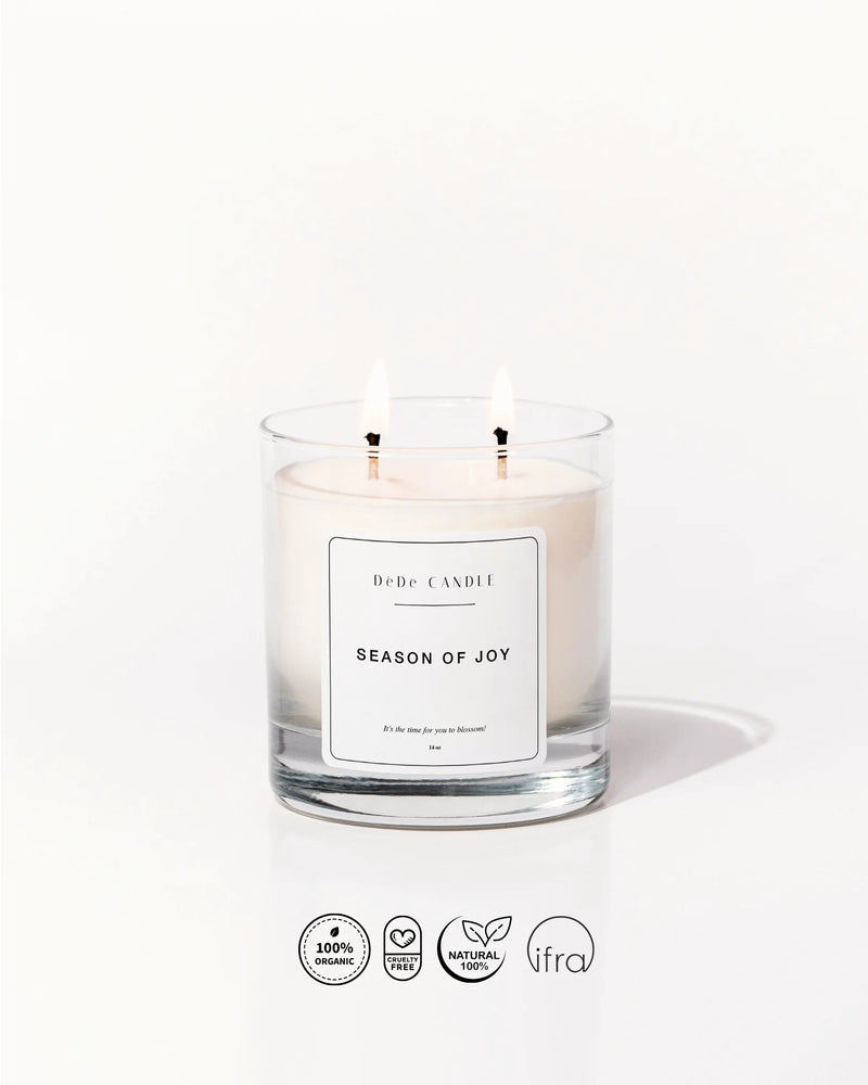 Season of Joy - Organik Kokulu Mum | Fine & Artisanal Candle