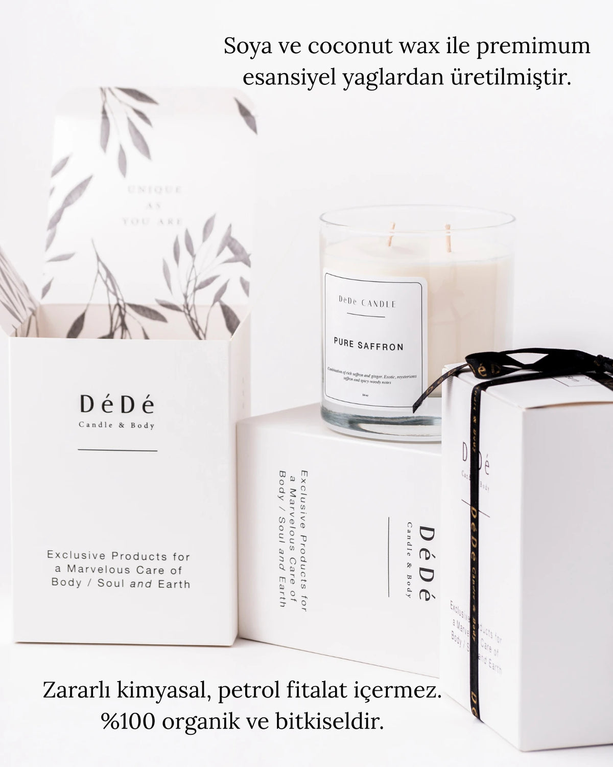 Pure Saffron | Safran Fine & Artisanal Candle