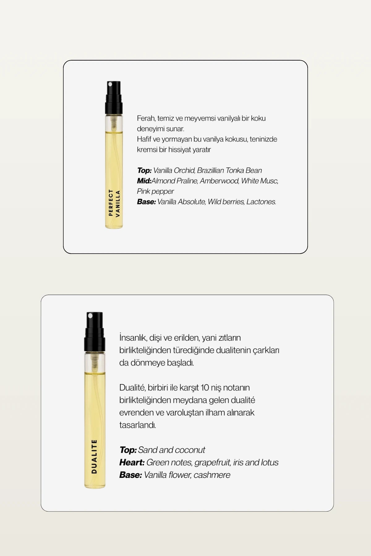 Discovery Set & Koku Keşif Kiti  | 4 x 10 ml Travel Size Parfum Set