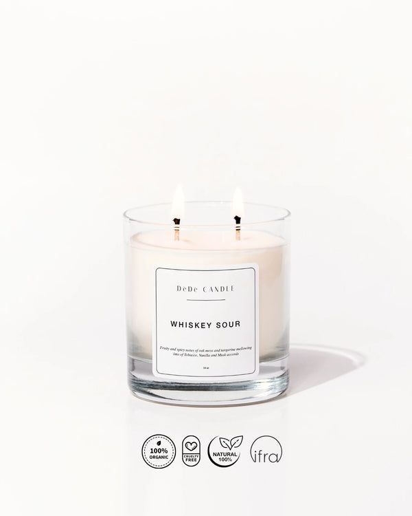 Whiskey Sour - Organik Kokulu Soya Mumu | Fine & Artisanal Candle