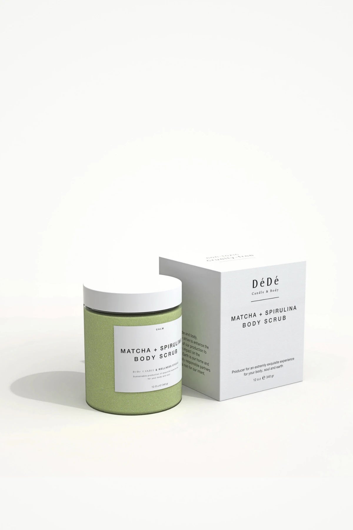 Matcha + Spirulina Body Scrub | Arındırıcı, Köpüren Formda Vücut Peelingi