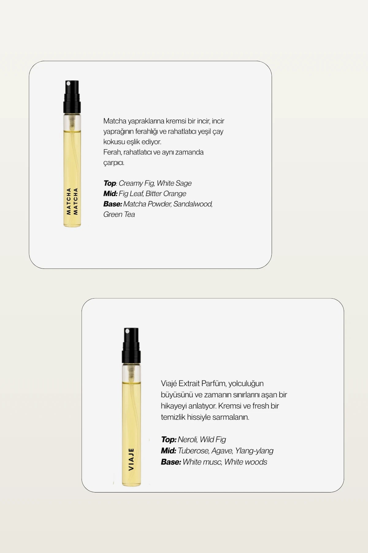 Discovery Set & Koku Keşif Kiti  | 4 x 10 ml Travel Size Parfum Set