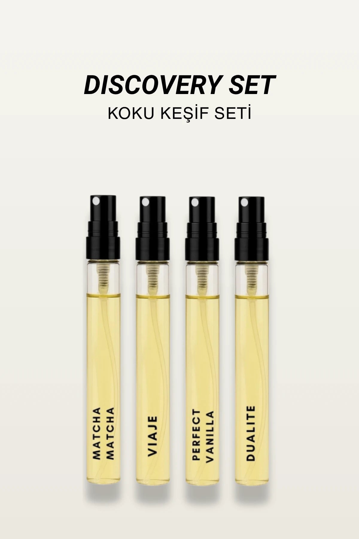 Discovery Set & Koku Keşif Kiti  | 4 x 10 ml Travel Size Parfum Set