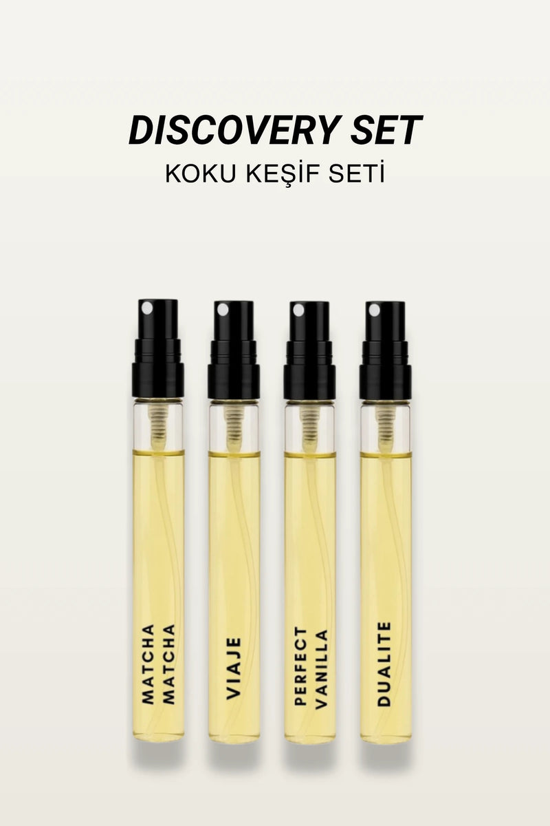 Discovery Set & Koku Keşif Kiti  | 4 x 10 ml Travel Size Parfum Set