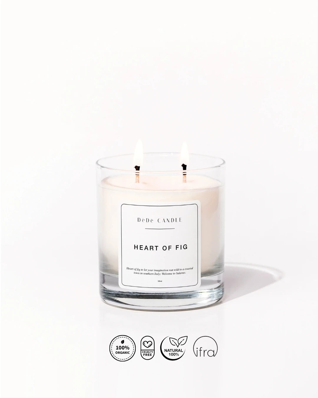 Heart of Fig - İncir Kokulu Organik Soya Mumu | Fine & Artisanal Candle
