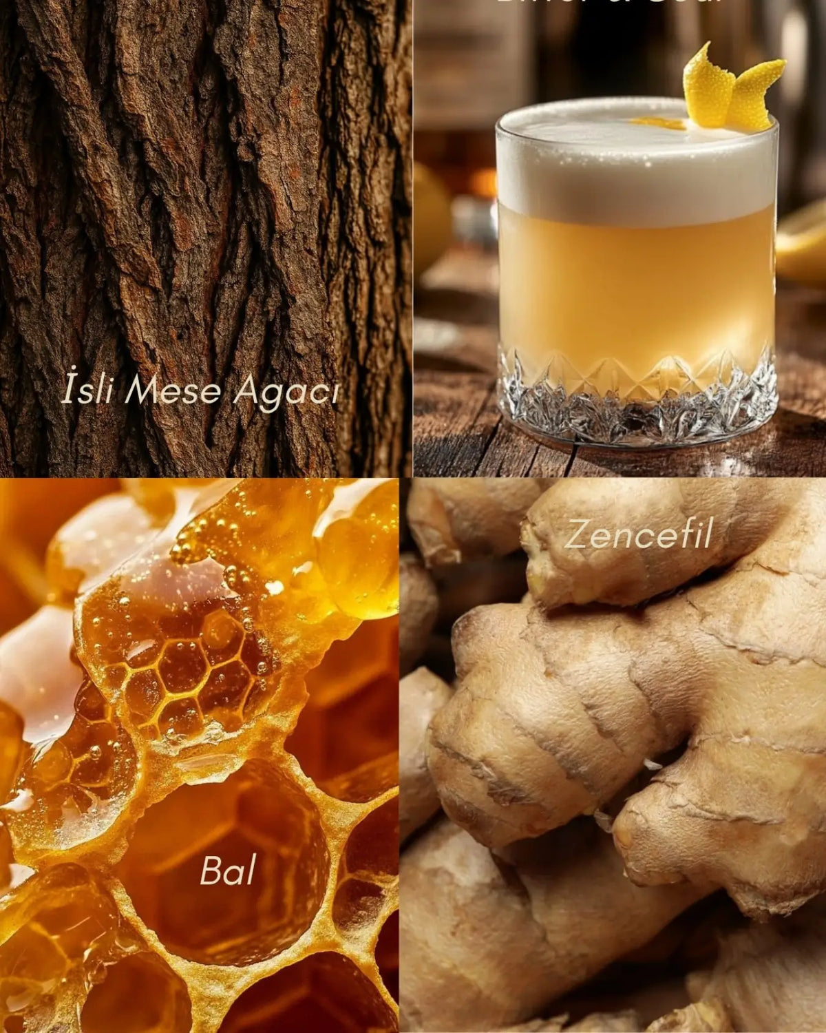 Whiskey Sour - Organik Kokulu Soya Mumu | Fine & Artisanal Candle